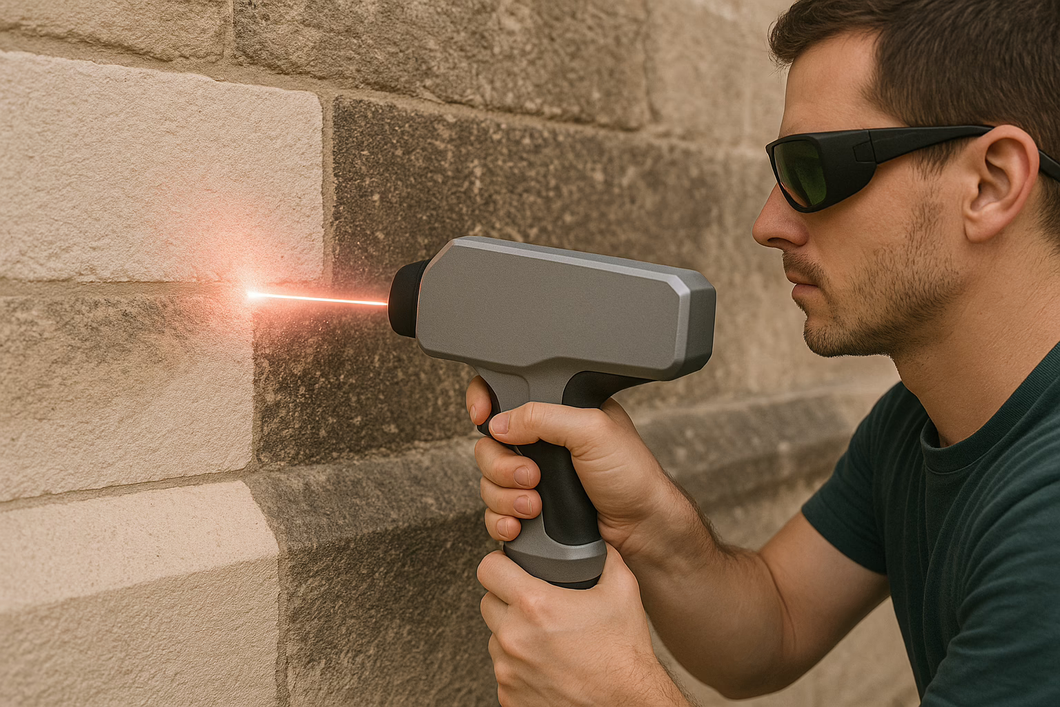 Curățarea clădirilor prin sablare laser Soluție modernă