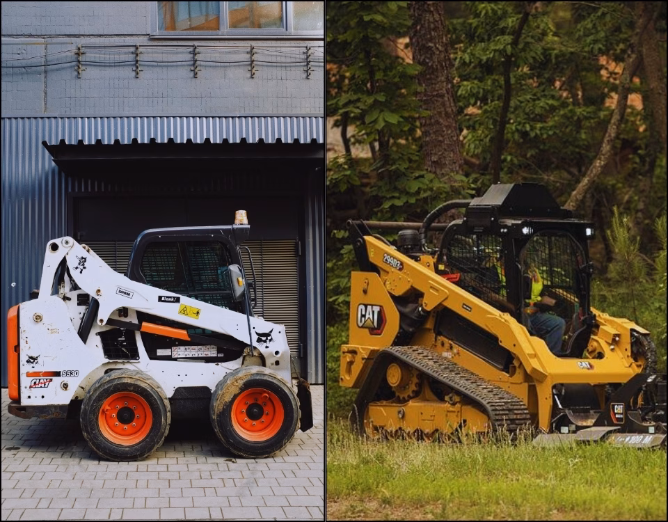 Bobcat și Caterpillar: soluții eficiente pentru gestionarea vegetației
