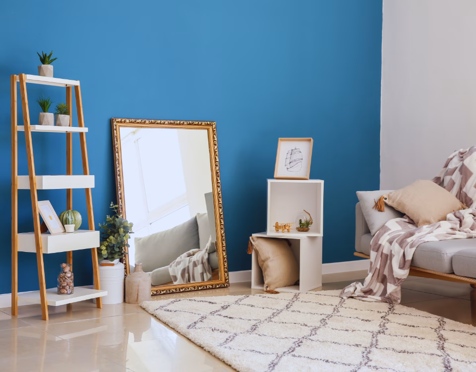 Mutări mobilă din sticlă și oglinzi — protecție anti-zgâriere