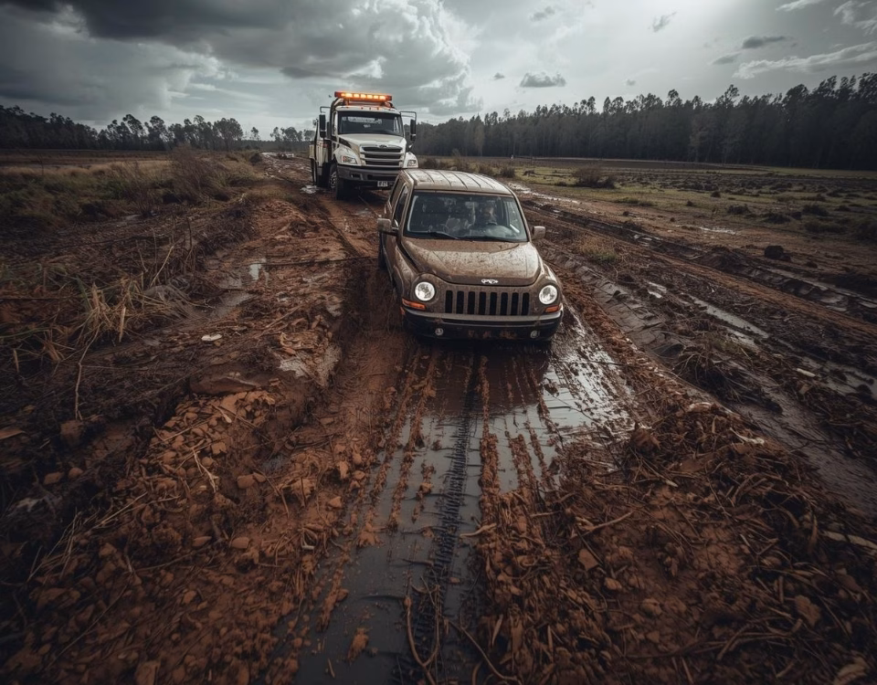 Tractări pe terenuri mlăștinoase cum se realizează intervențiile